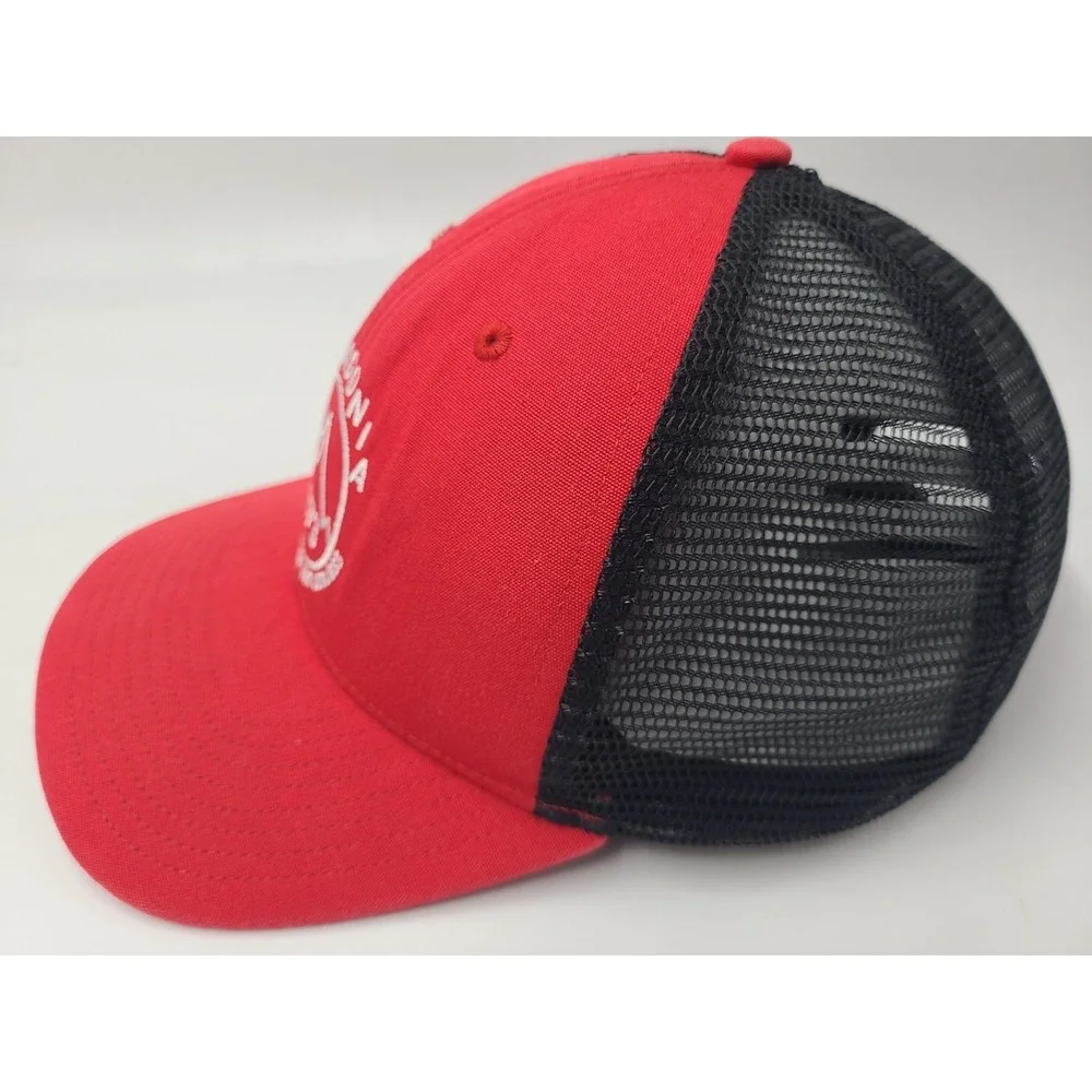 Patagonia Conquerors of the Useless Mesh Trucker‎ Snapback Hat Cap Men Red Black